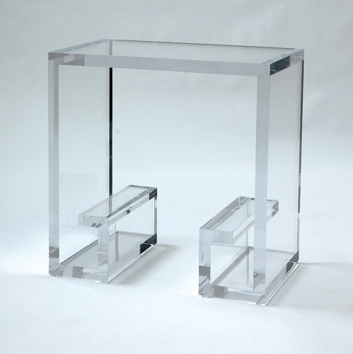 acrylic side table ikea